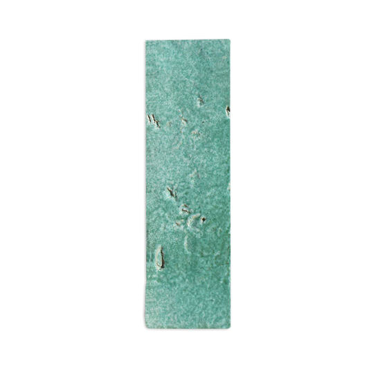 [Sample] Glazed Thin Brick Light Green 2.5"x8"