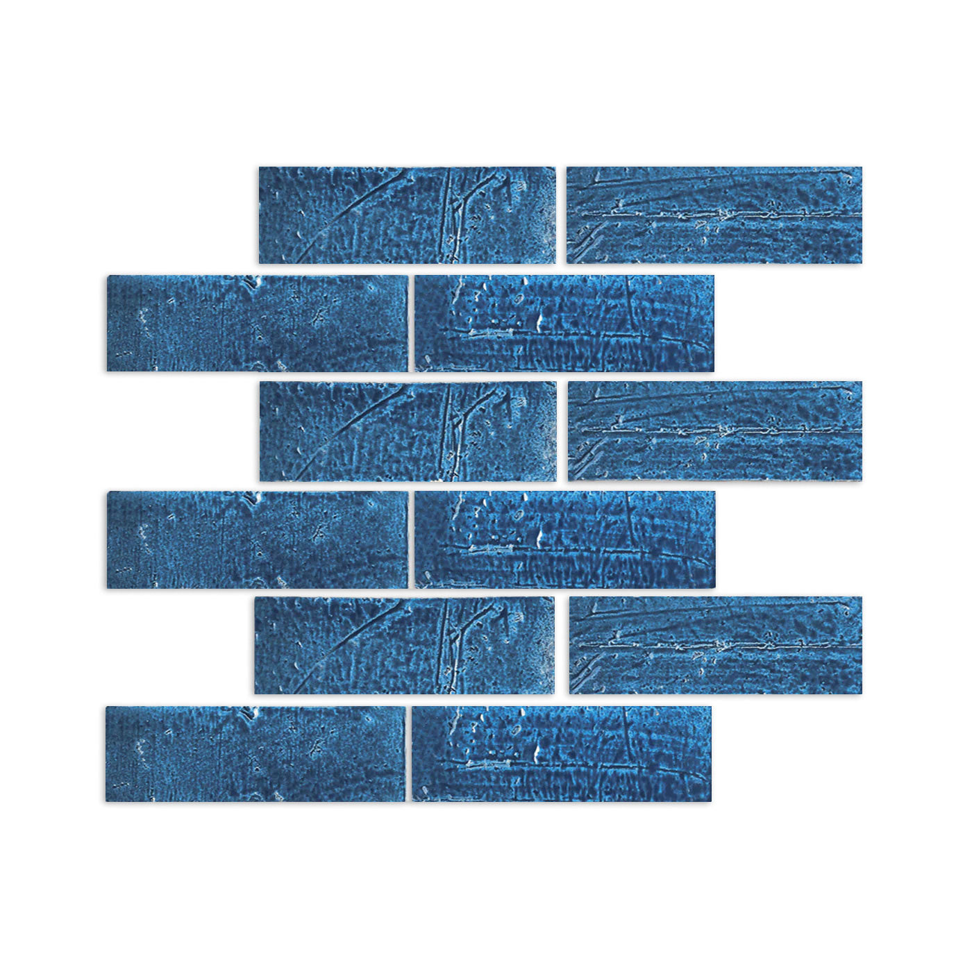 [Bundle] Glazed Thin Brick Gulf Blue 2.5"x8" | 28 SF