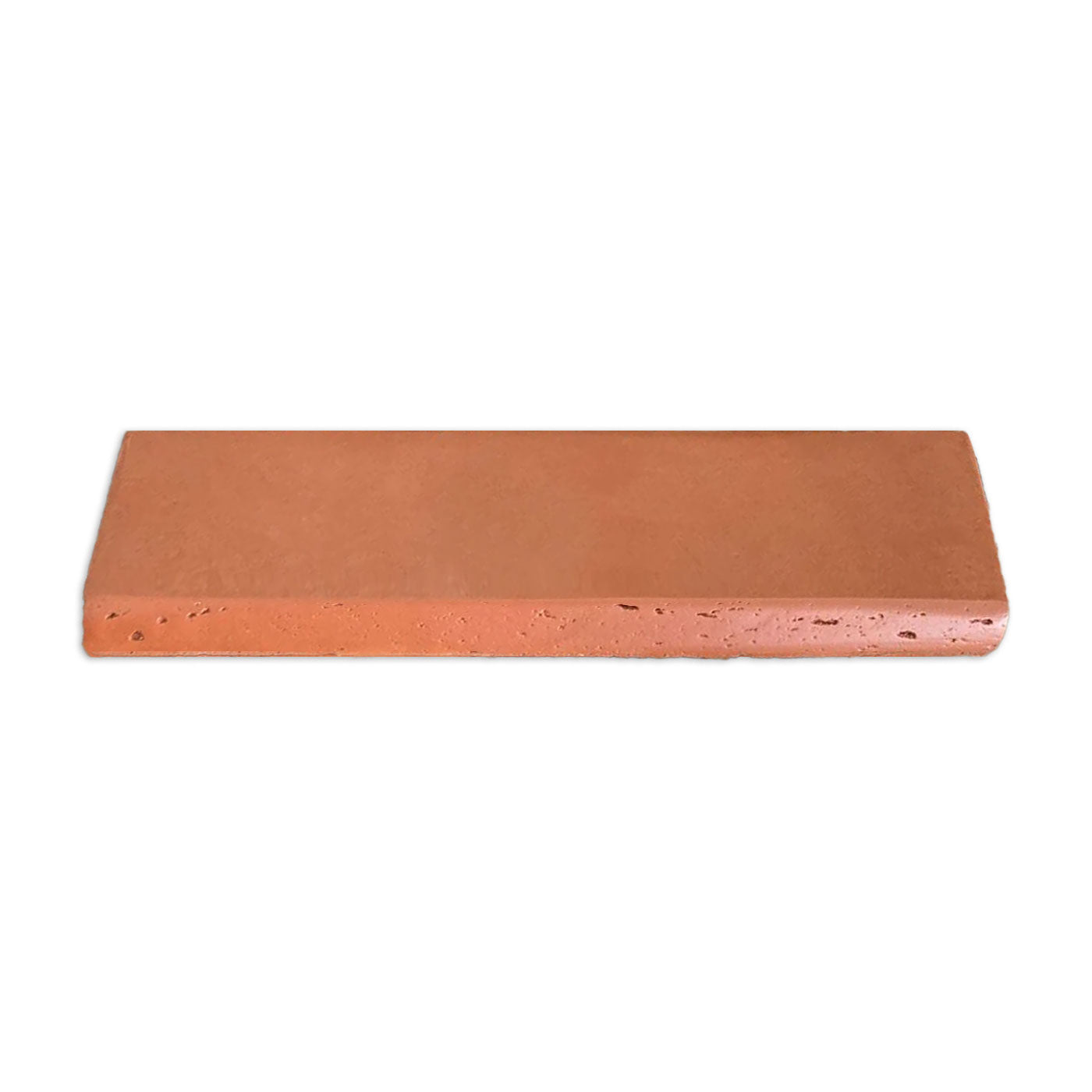 D'Hanis Red Satin Terracotta Bullnose