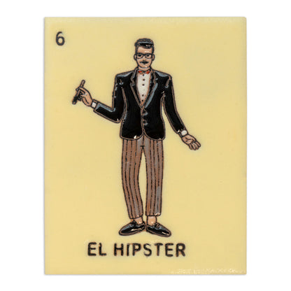 Millennial Lotería Relief Tiles