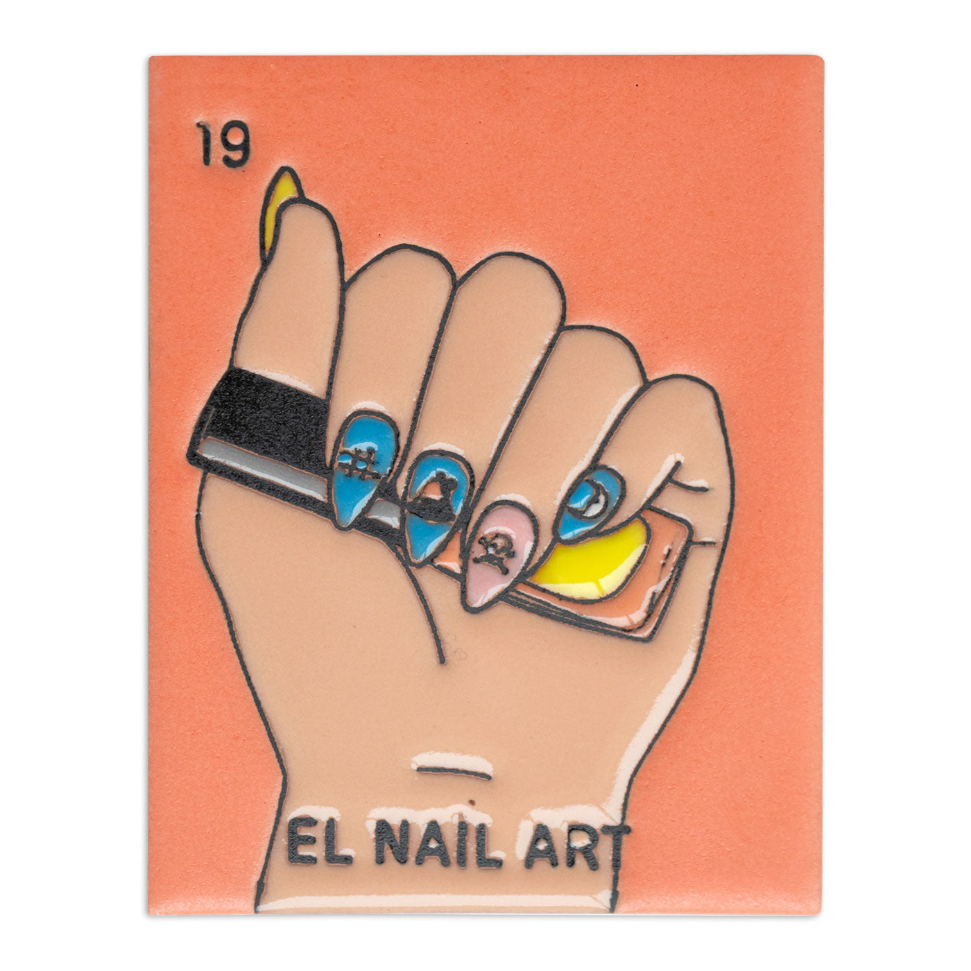 Millennial Lotería Relief Tiles