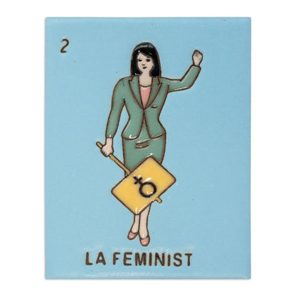 Millennial Lotería Relief Tiles