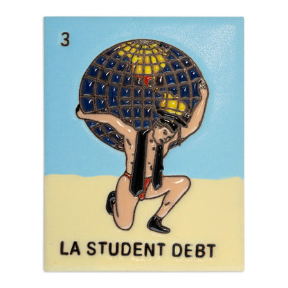 Millennial Lotería Relief Tiles