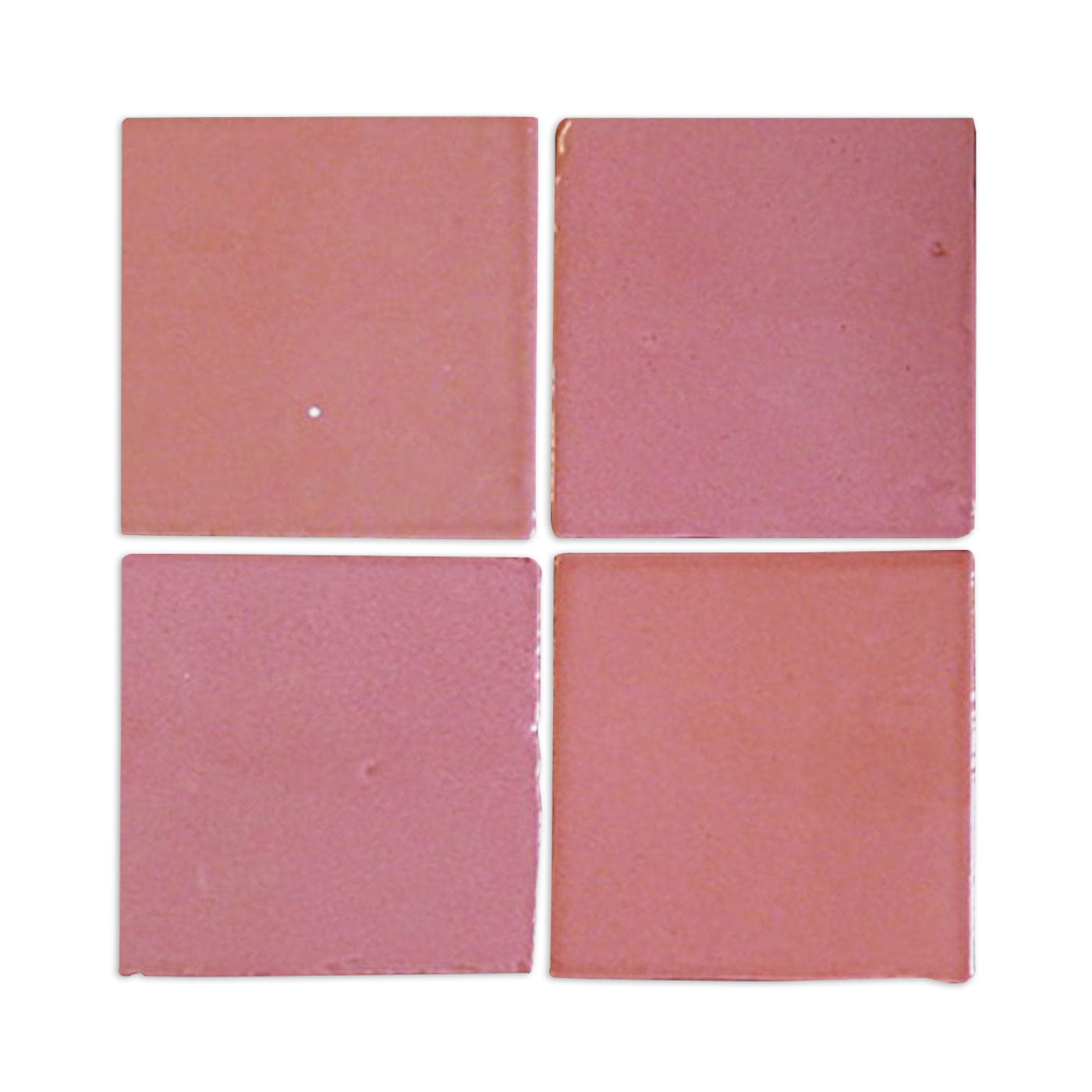 Zellige Desert Pink 4"x4"