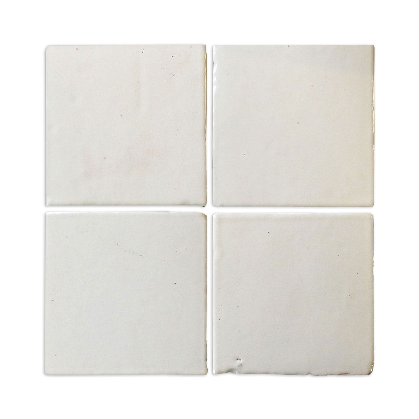 Zellige Tupelo Blanco 4"x4"