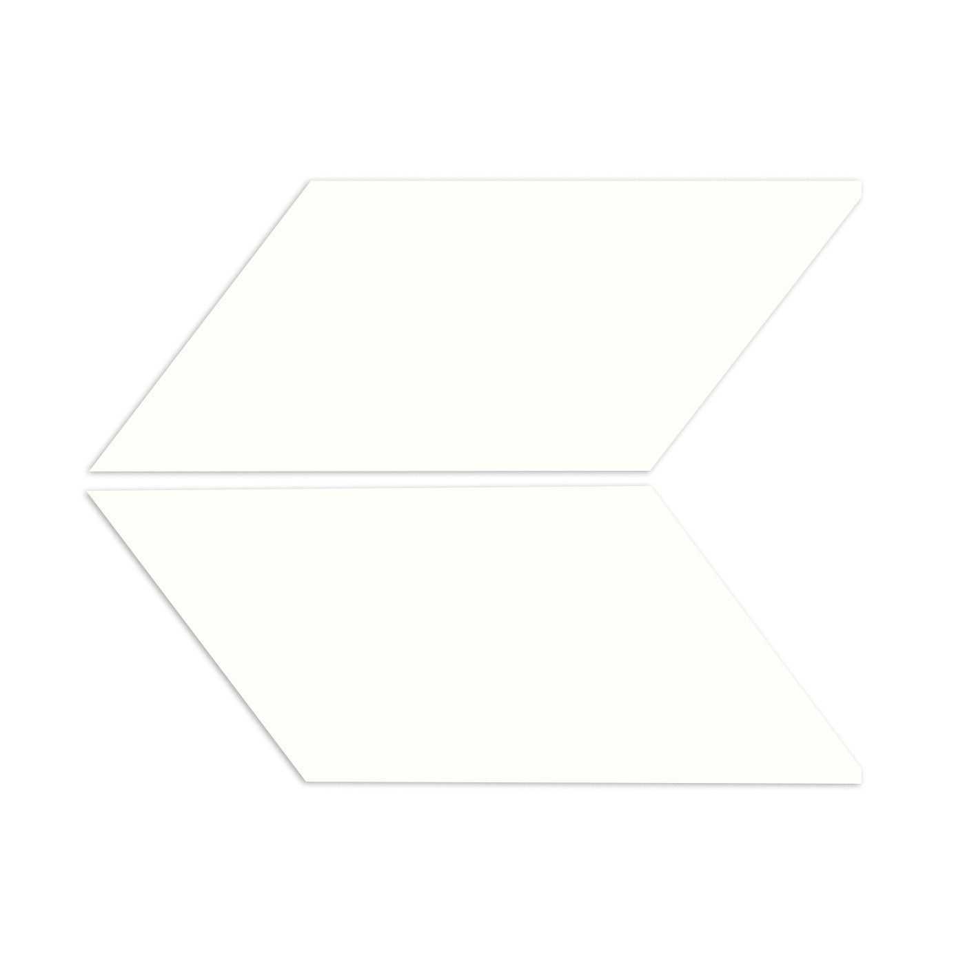 Parallelogram Chalk 4"x8"