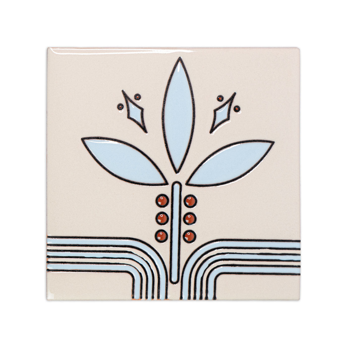 Relief Bayas Cream 6"x6"