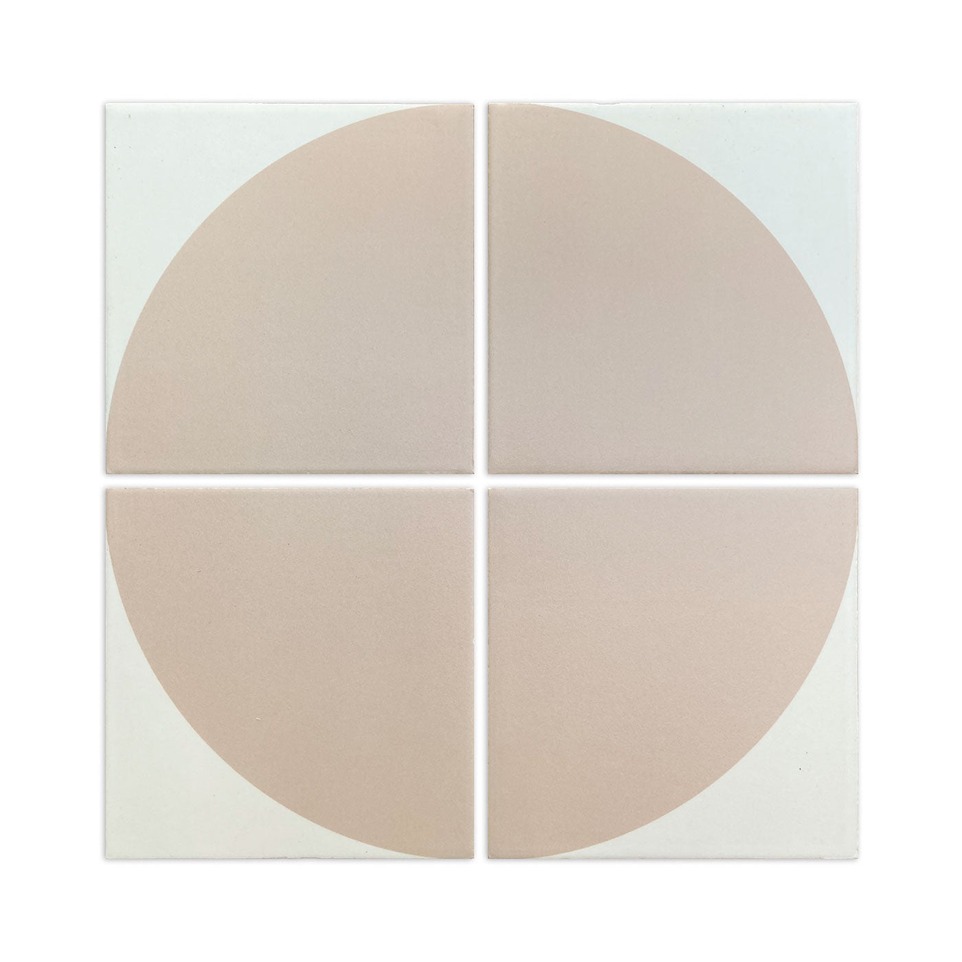 [Bundle] Quarter Circle Latte Vocho 8" x 8"| 7 SF