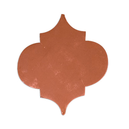 D'Hanis Red Terracotta Fleur 8"