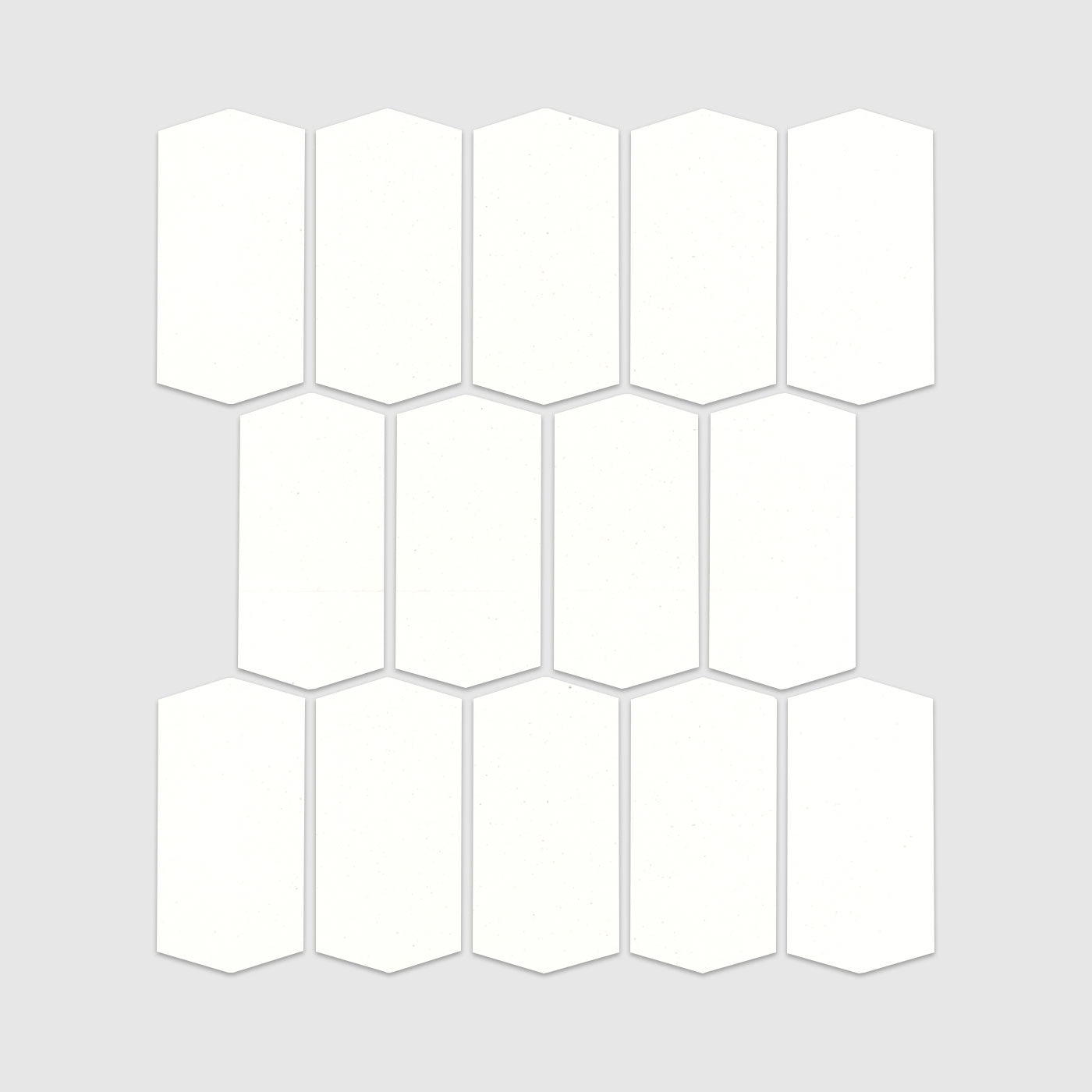 [Bundle] Elongated Hexagon Chalk 3"x6"| 12.5 SF