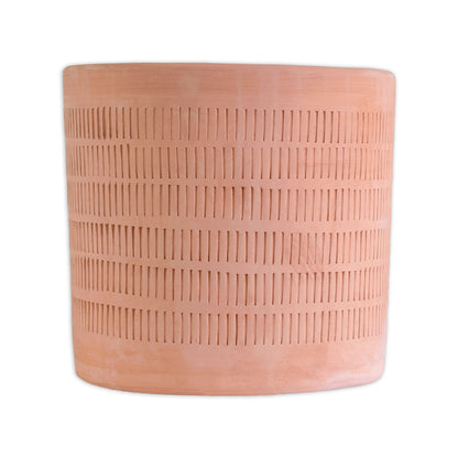 Oaxaca Etched Terracotta Planters