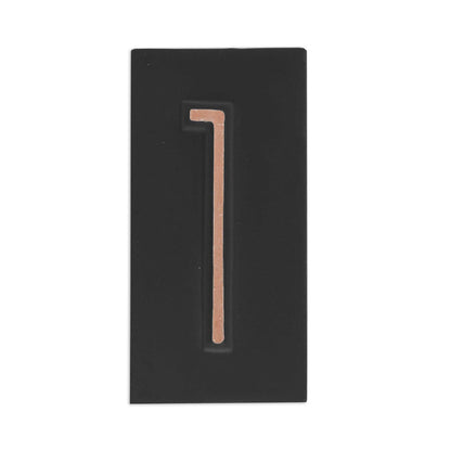 House Number Black