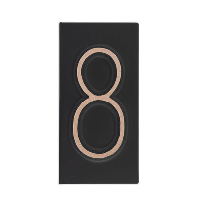 House Number Black