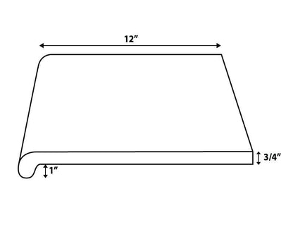 Stair Coping Measurment l Clay Imports