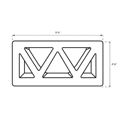 Breeze Block Triangle